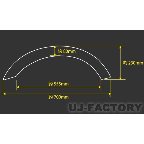 ORIGIN Labo. オリジン FRP アーチ型 リア オーバーフェンダー 左右