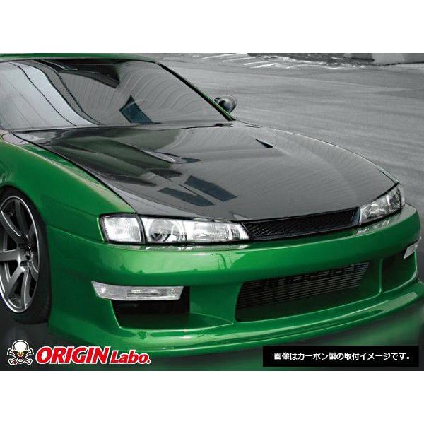 ORIGIN Labo. 受注生産 オリジン FRP エアロ ボンネット TYPE.1 NISSAN