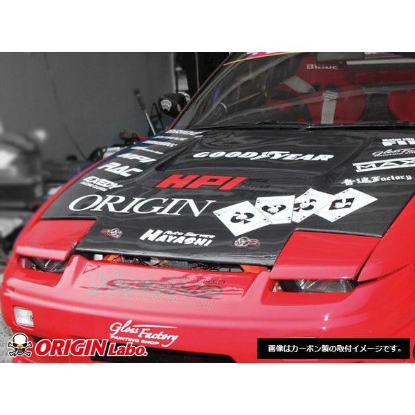 ORIGIN Labo. 受注生産 オリジン FRP エアロ ボンネット TYPE.1 NISSAN