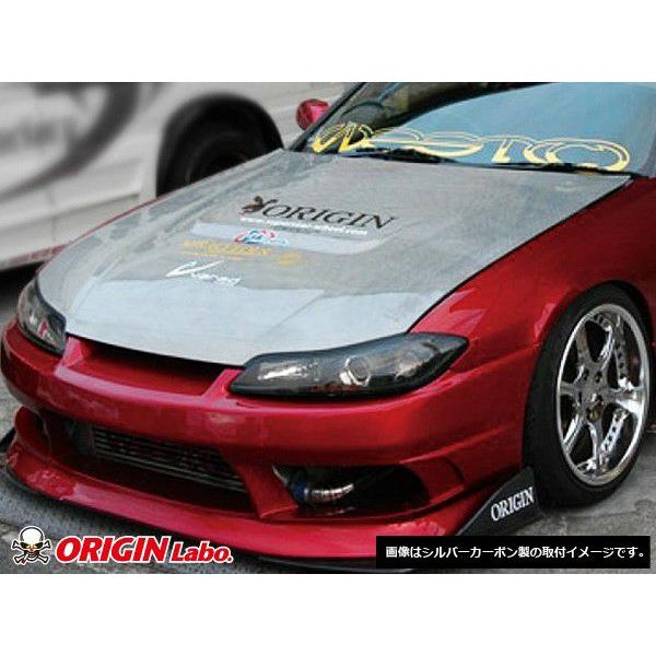 ORIGIN Labo. 受注生産 オリジン FRP エアロ ボンネット TYPE.1 NISSAN