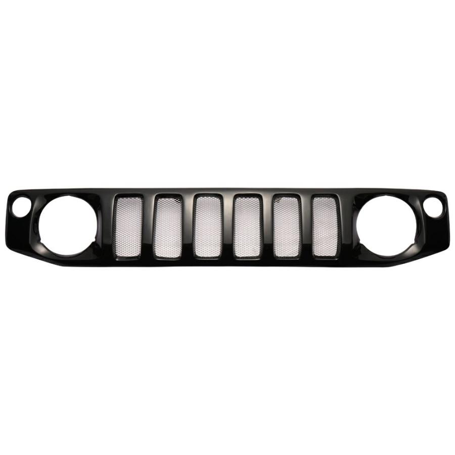 おじゃまむし、jb64 オプショングリル、SUZUKI フロントグリル autopartssunrise_newparts-2064-bkr