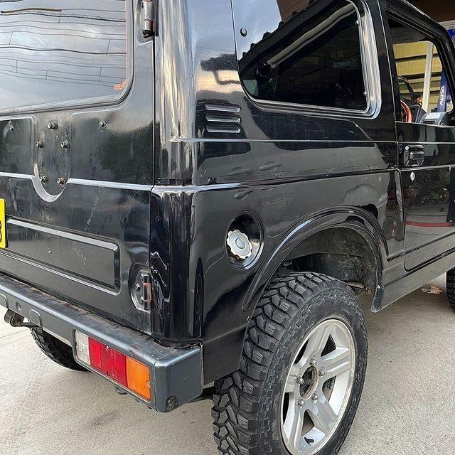 ゆぅ ジムニー JA51 コの字フェンダー 発送不可 ORIGIN Labo. Jimny オリジン FRP リア・フェンダーカバー 左側