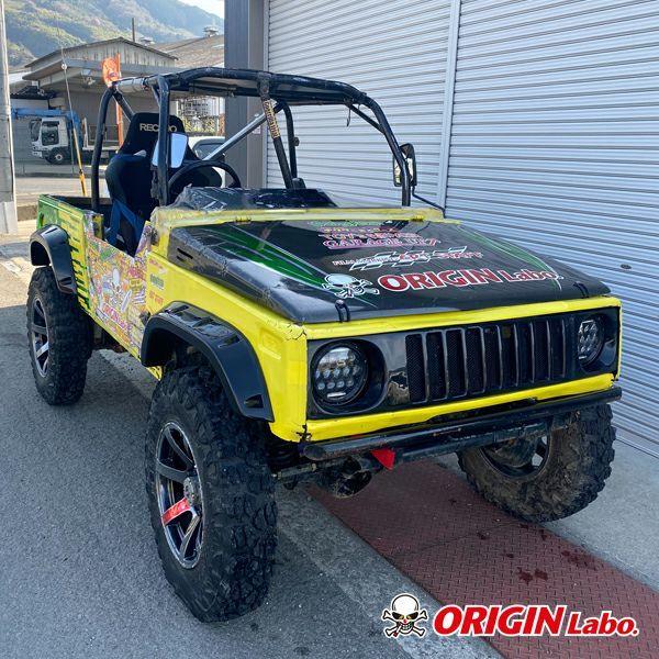 ORIGIN Labo. Jimny オリジン FRP オーバーフェンダー TYPE.3 +90mm 1