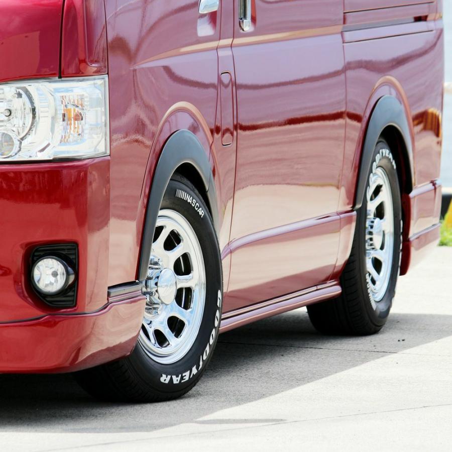 ORIGIN Labo. HIACE 20mmダウンルック ワイドオーバーフェンダー 片側