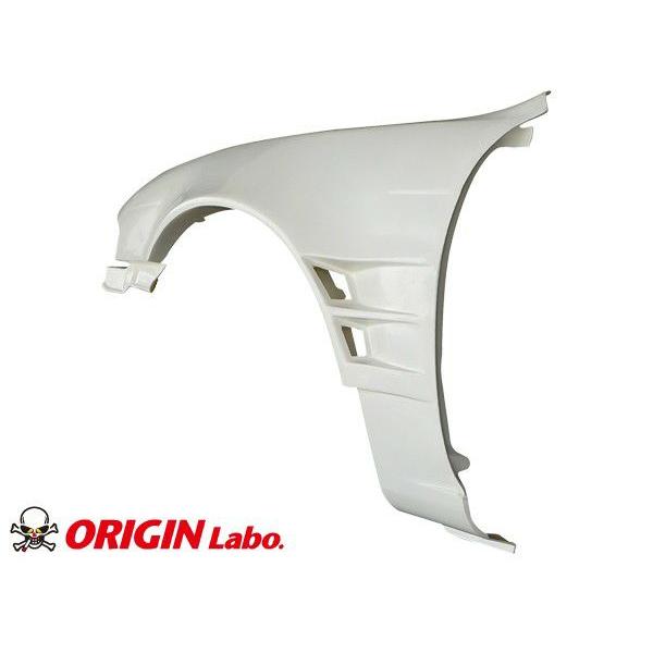 ORIGIN Labo. オリジン FRP フロントフェンダー ツインダクト +50mm