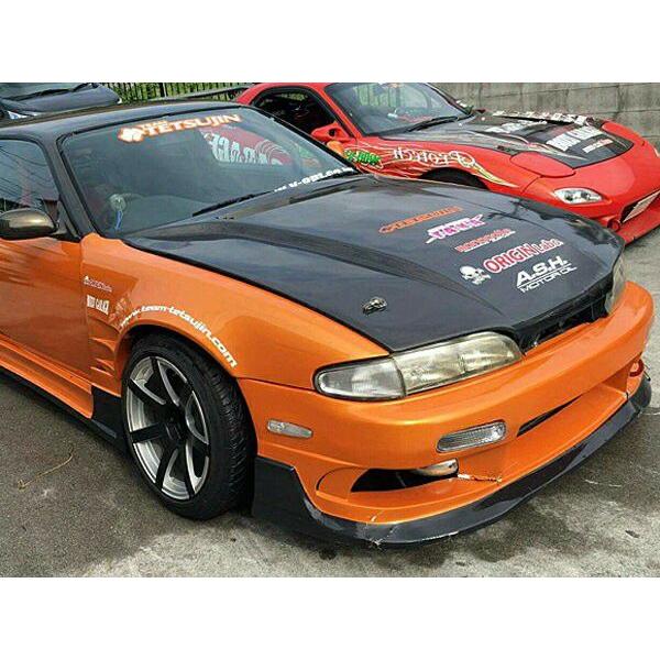 オリジン　フロントフェンダー　s13 シルビア S13 シルビア 全年式 ツインダクト +75mm フロントフェンダー 左右