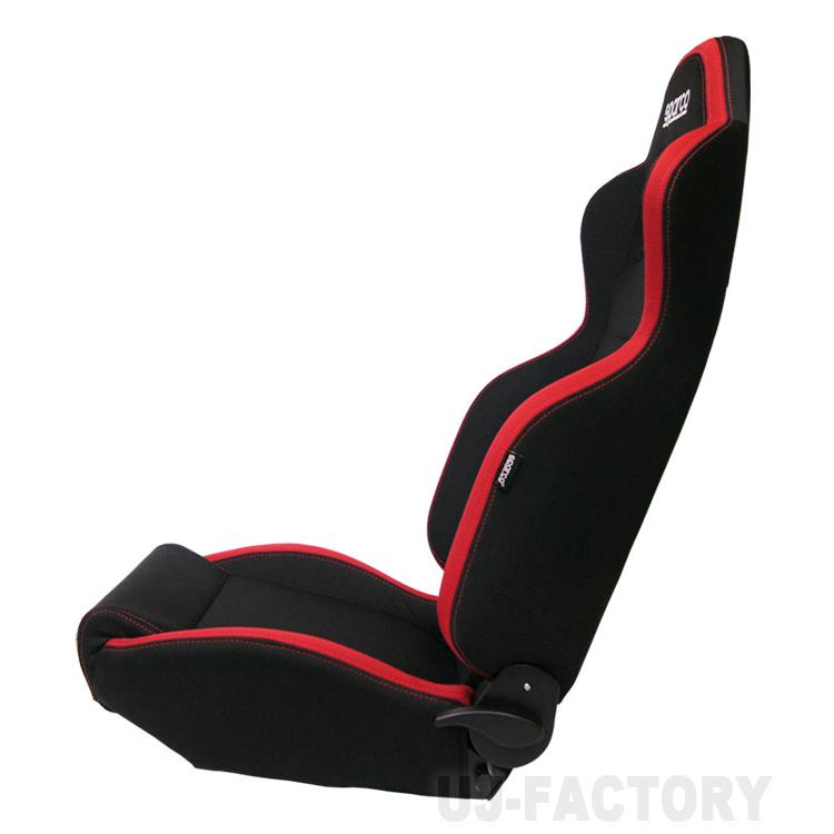 sparco スパルコ セミバケットシート R100J レッド ブラック sparco スパルコ セミバケットシート R100J レッド ブラック