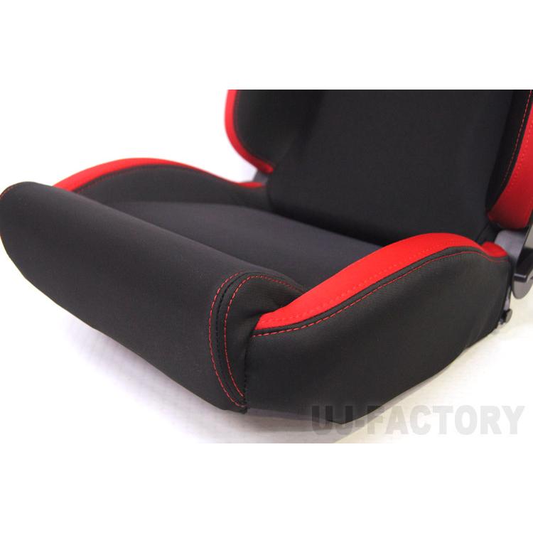 sparco スパルコ セミバケットシート R100J レッド ブラック×レッド