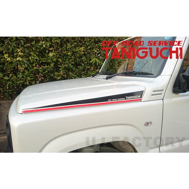 ORS タニグチ フードラインステッカー ジムニー JB64 シエラ JB74 OFF