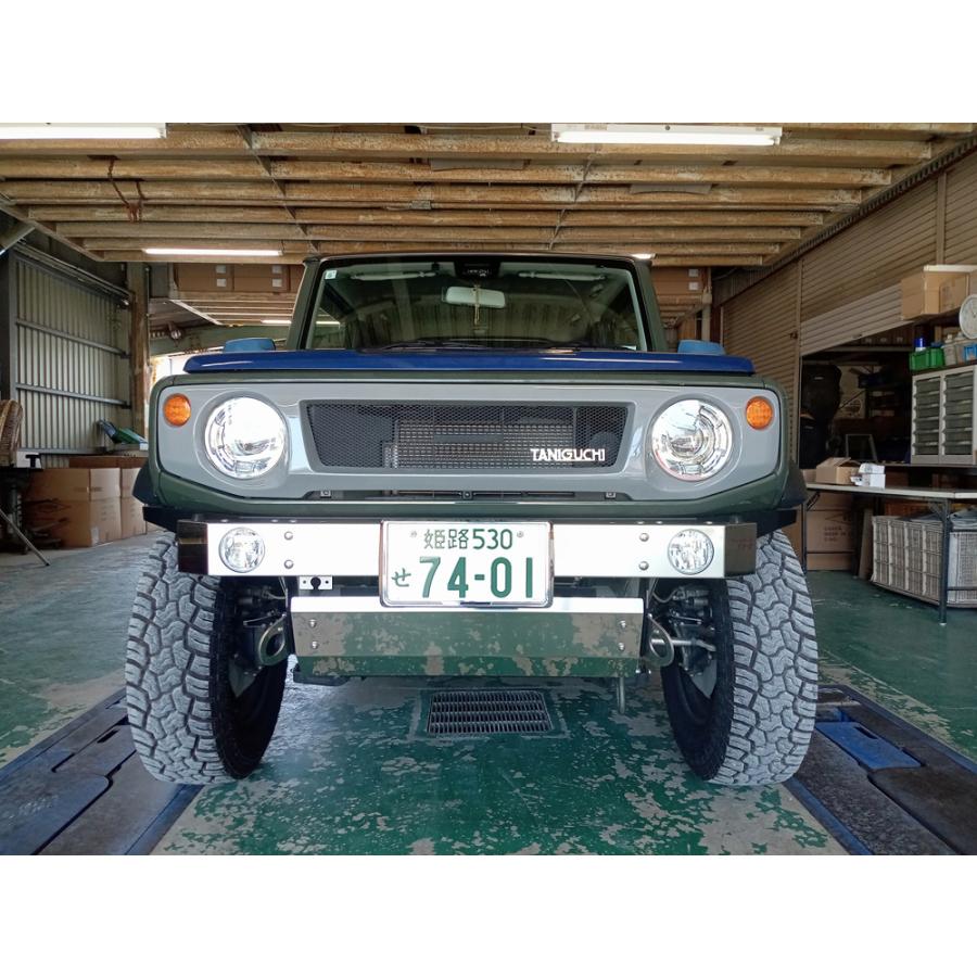 ORS タニグチ フロント角バンパー ステンレス SUS304 ジムニー