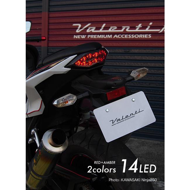 ヴァレンティ（VALENTI） Valenti Moto LEDテールランプ KAWASAKI Z250