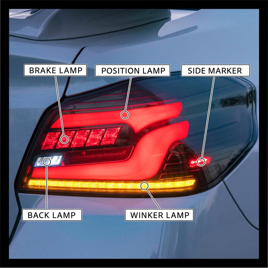 ヴァレンティ（VALENTI） ジュエル LEDテールランプ ULTRA スバル WRX