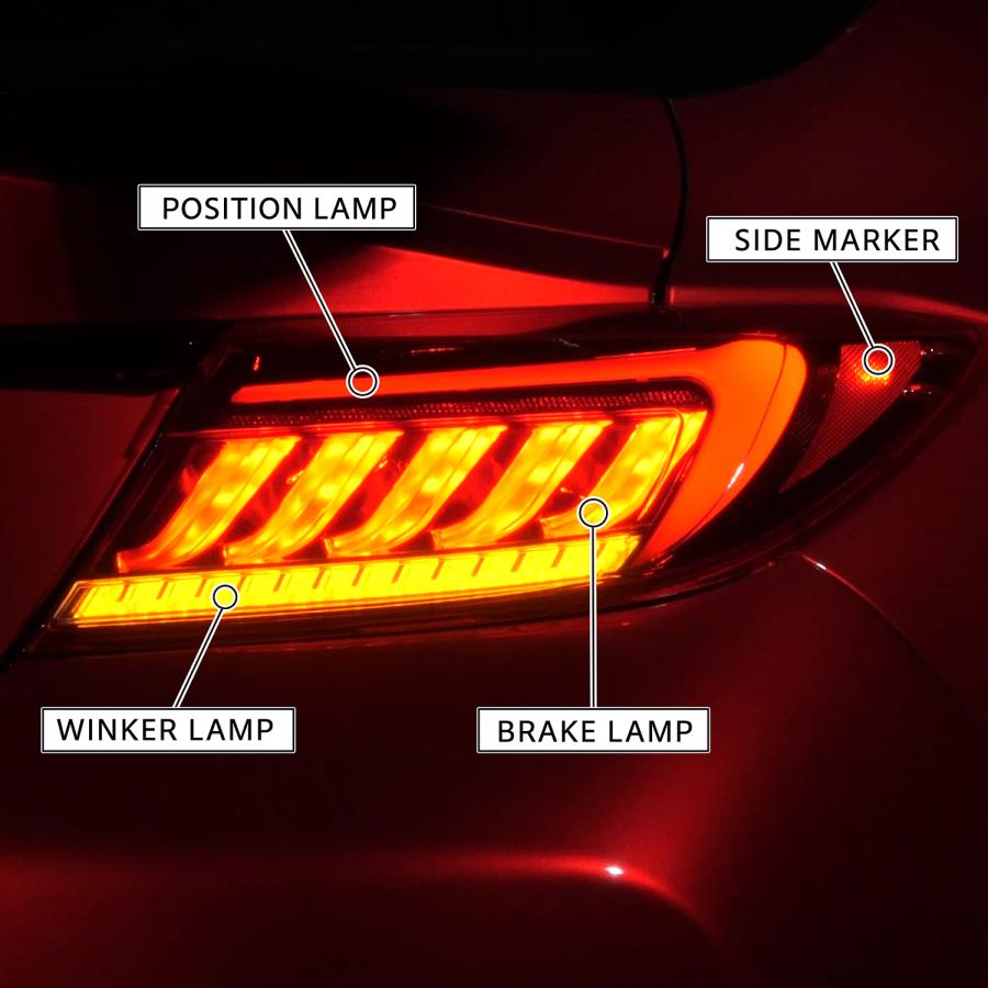 ヴァレンティ（VALENTI） 保安基準適合 ジュエル LEDテールランプ