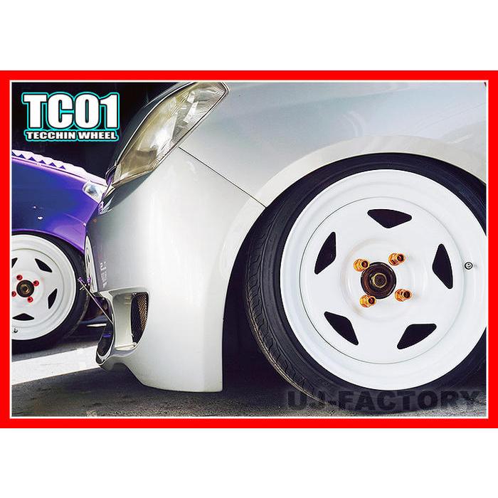 るっちっち CLS TC01 / 15inch 7.0J（7J × 15インチ) PCD100 4H inset＋25