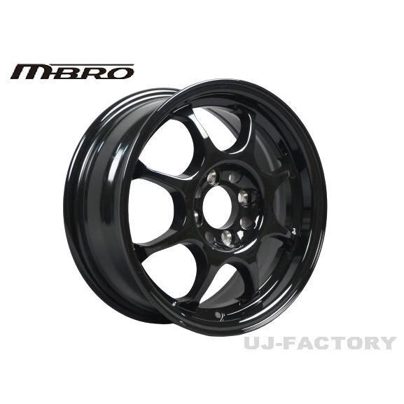 MBRO Sports エムブロ スポーツ ホイール ブラック 4本セット 14
