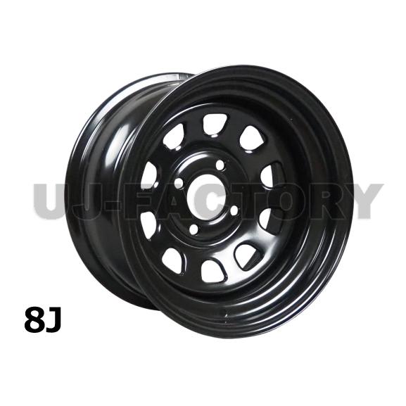 SS10 エスエステン 15インチ 8.0J -14 114.3/4H スチールホイール