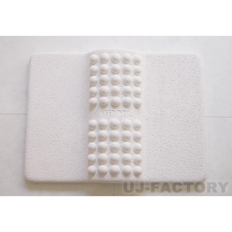 即納 珪藻土ダイエット バスマット（足踏み3分ダイエット☆サラサラ