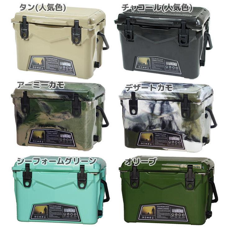 驚きの保冷力！ アイス エイジ (ICE AGE coolers) 容量20QT (18.9L)　クーラーボックス 《チャコール》 キャンプ　冷蔵庫の代用に　キュリアス｜uj-factory｜10