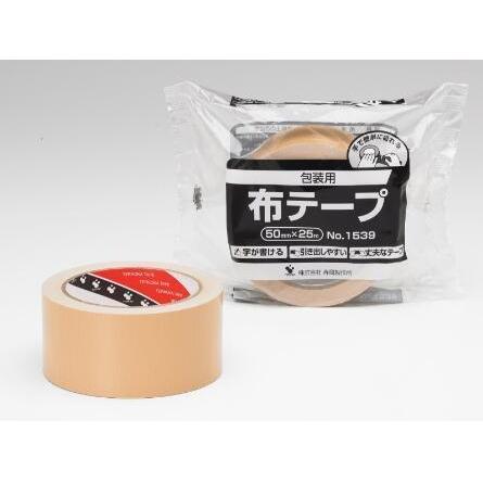 寺岡製作所 布テープ/布粘着テープ クリーム 5巻セット〜 厚み0.13mm