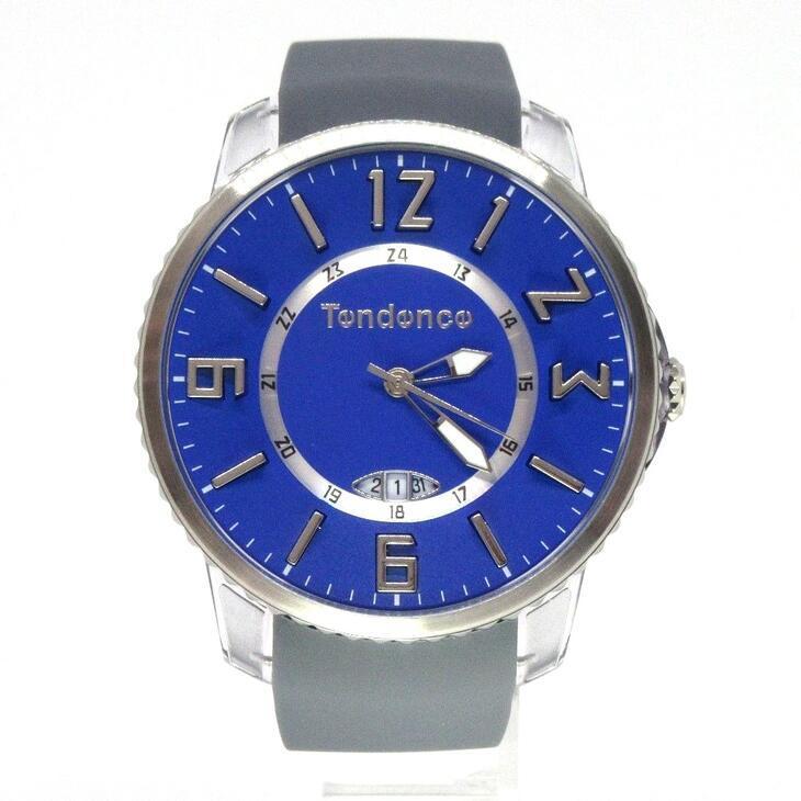 即納/本州送料無料】Tendence テンデンス 腕時計 ブルー Slim Pop Blue