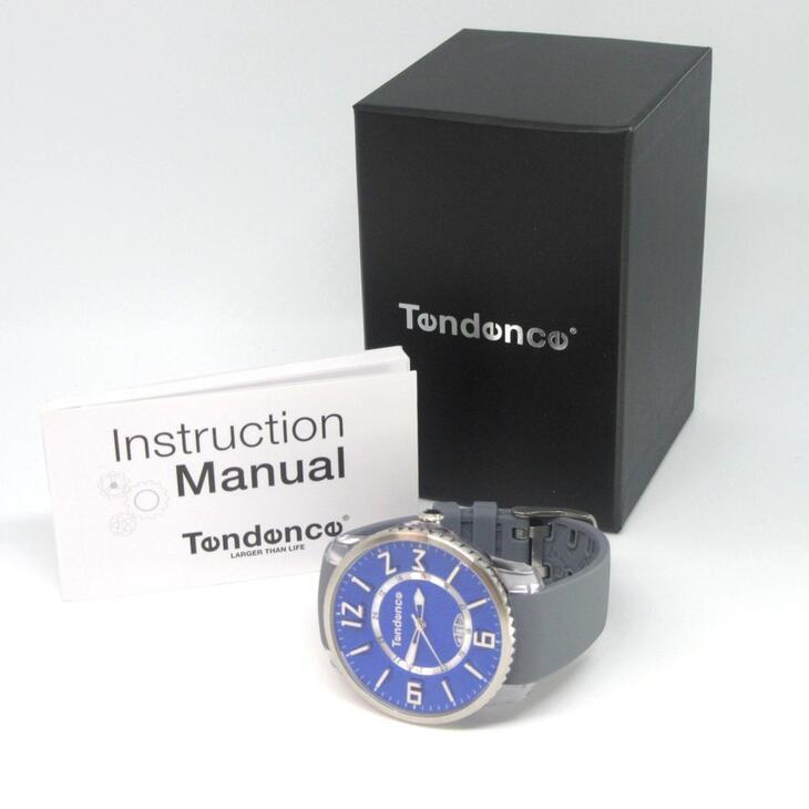 即納/本州送料無料】Tendence テンデンス 腕時計 ブルー Slim Pop Blue 