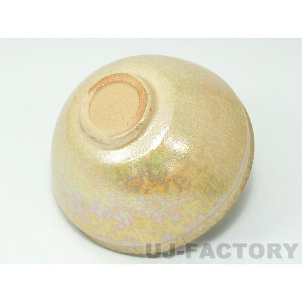 奈良 赤膚焼】 パールラスター（天目茶碗） てんもくぢゃわん 陶器