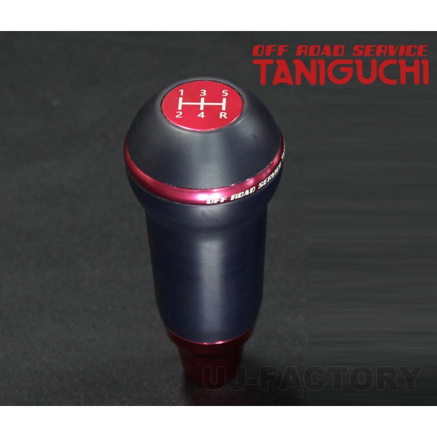ORS タニグチ】☆ラウンドシフトノブ MT車 レッド ジムニー JB23以前