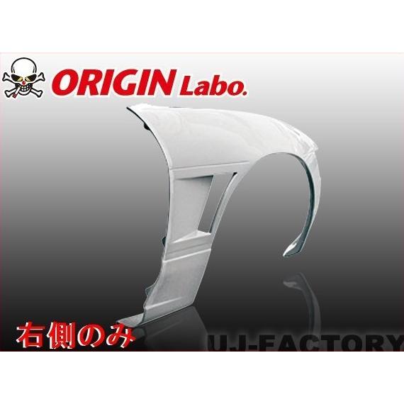 ☆オリジン FRP フロントフェンダー 左右セット(+20mm）シングルダクト
