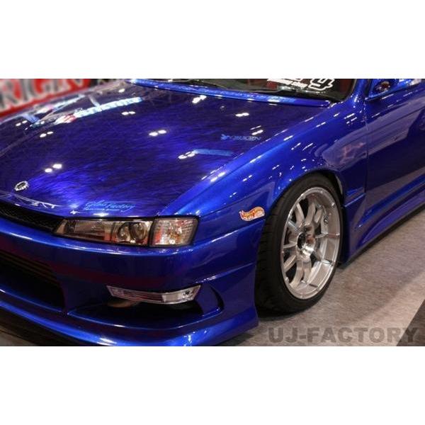 S14 社外フロントフェンダー FRP 後期 左右 ジャンク S14 社外フロントフェンダー FRP 後期 左右 ジャンク ☆オリジン FRP