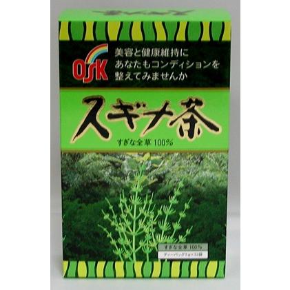 杉菜茶 御茶容器に並べる6箱 思わしい茶 OSK 健康飲料-その他健康ドリンク
