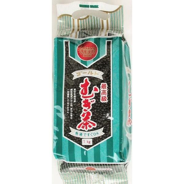 ゴールド 麦茶 1kg 10袋 1ケース 送料無料 小谷穀粉 OSK | 