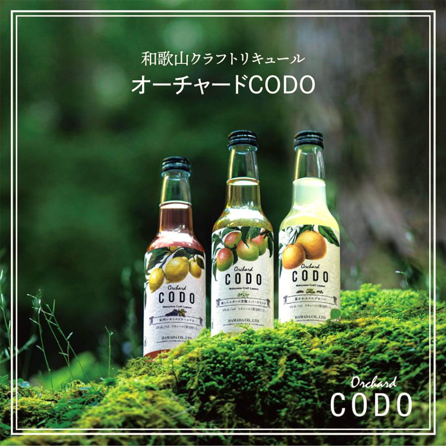 【3本ギフトセット×10箱】Orchard CODO 梅とエルダーの芳醇スパークリング 夏みかんのスプモーニ 紀州レモンのビターレスカ |  | 04