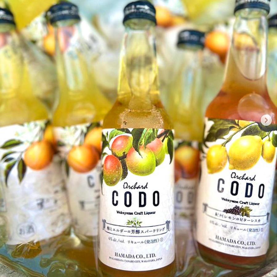 【3本ギフトセット×10箱】Orchard CODO 梅とエルダーの芳醇スパークリング 夏みかんのスプモーニ 紀州レモンのビターレスカ |  | 05
