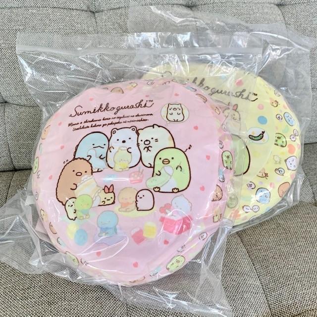 ☆【1個】すみっコぐらし ハート型マチ付き もちもちクッション
