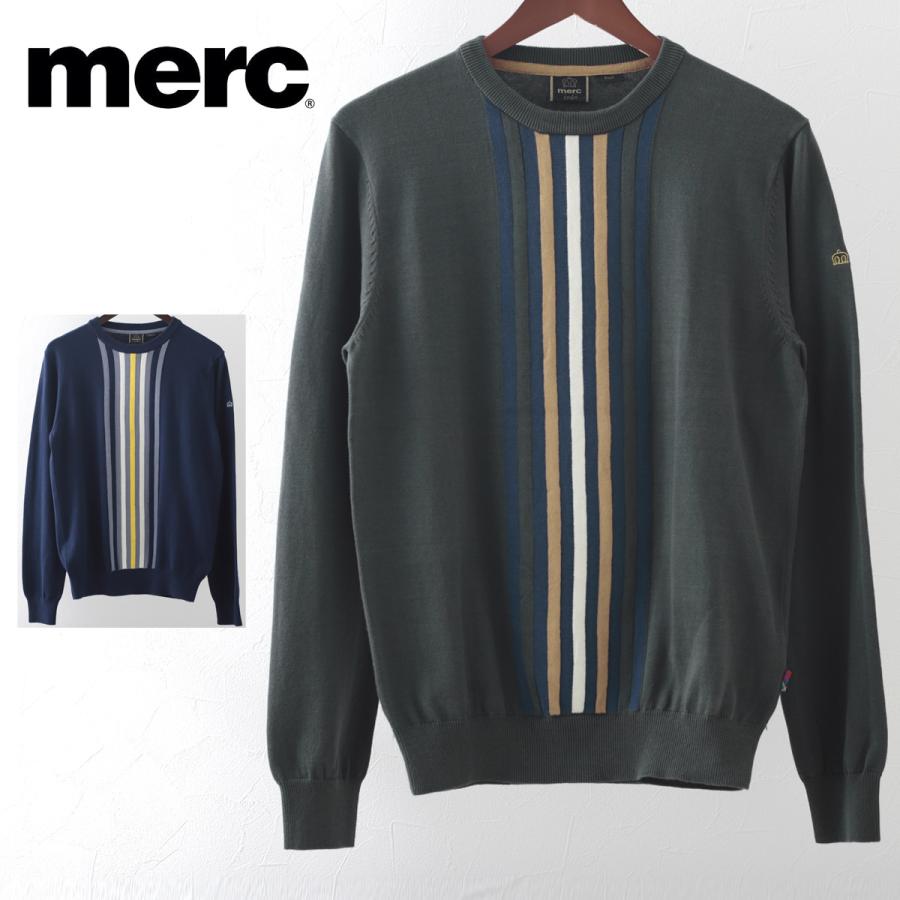 merc（メルク） メルクロンドン メンズ ヴァーティカルストライプ 