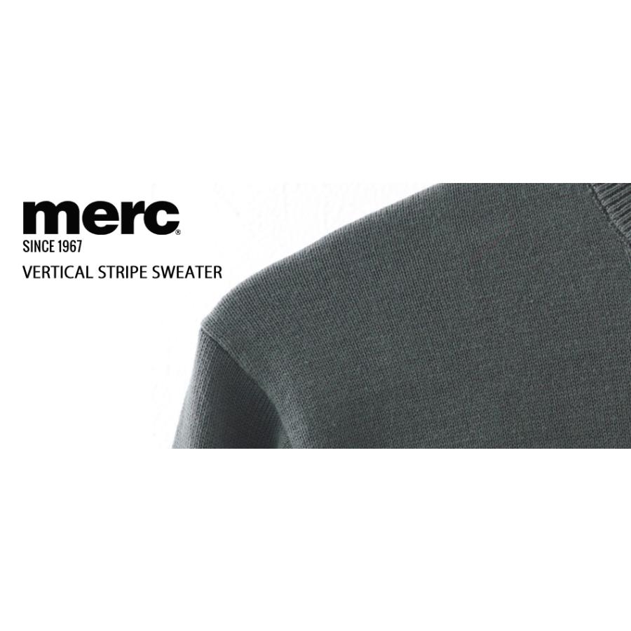 merc（メルク） メルクロンドン メンズ ヴァーティカルストライプ 