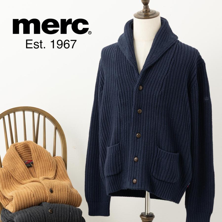 merc（メルク） メルクロンドン ショールカラーカーディガン Merc