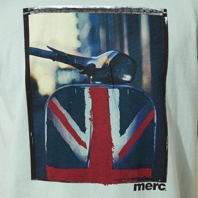 メルクロンドン Merc London Tシャツ レトロ スクーターフォト W1 プレミアム 2色 メンズ｜ukclozest｜04