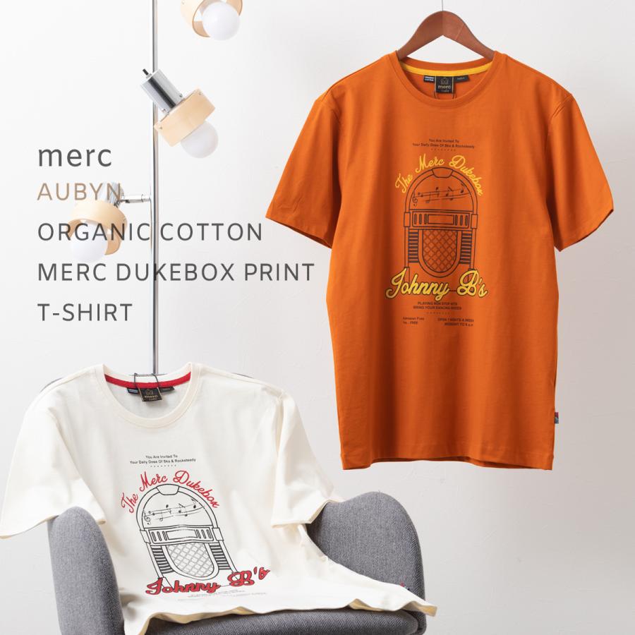 merc メルクロンドン メンズ Tシャツ オーガニックコットン ジューク 