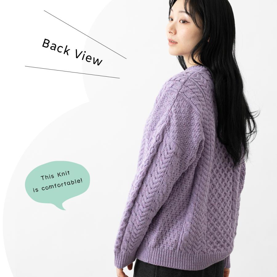 ARAN WOOLLEN MILLS カーディガン レディース アラン ウーレンミルズ