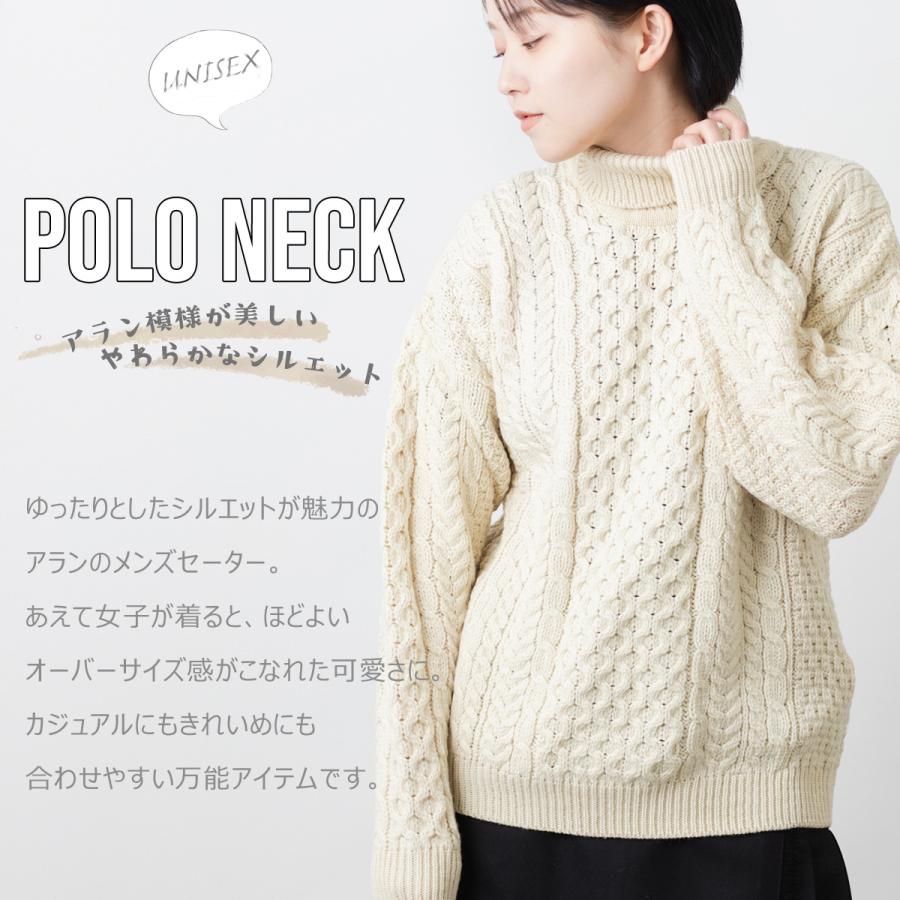 ARAN WOOLLEN MILLS アラン ウーレンミルズ タートルネックセーター