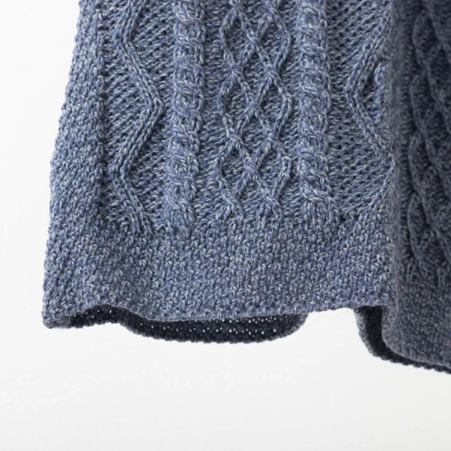 アラン ウーレンミルズ メリノウール ニットベスト レディース 4色