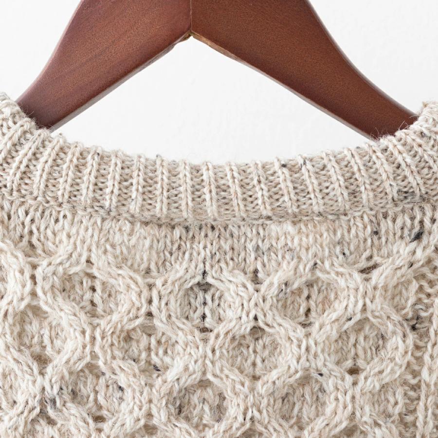 ※再値下げARAN WOOLLEN MILLS ソフトウール ローゲージ ニット ARAN WOOLLEN MILLS アラン ウーレンミルズ ウールニット ユニセックス