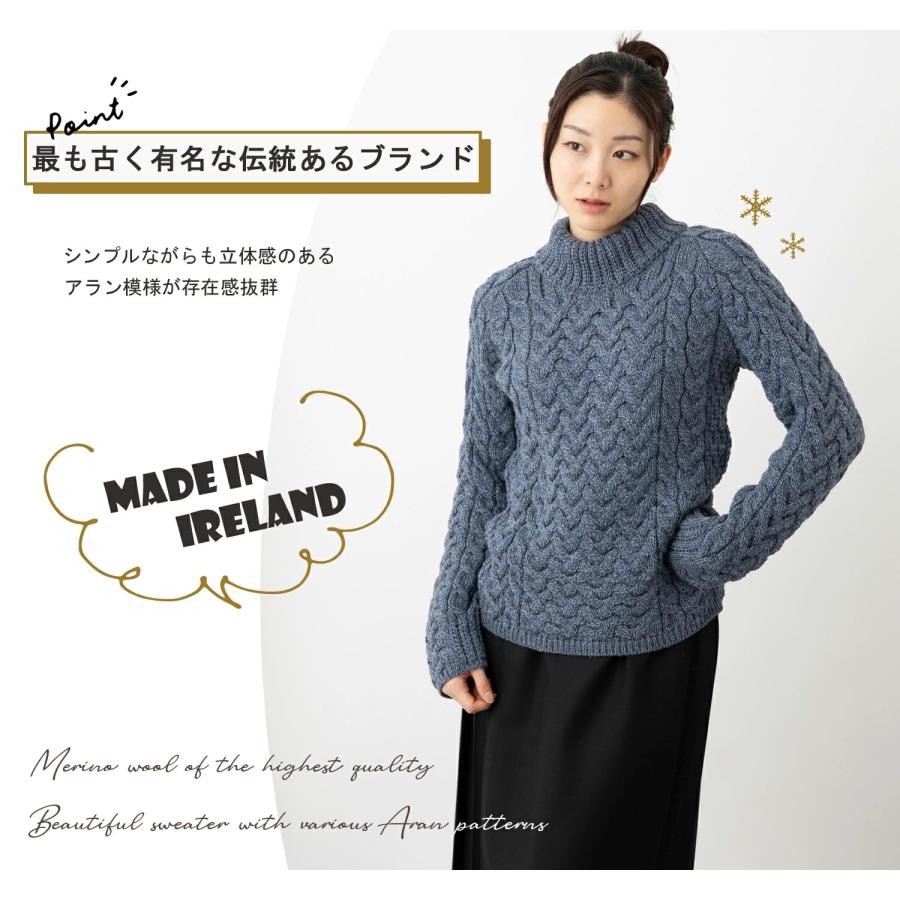 ARAN WOOLLEN MILLS レディース セーター アラン ウーレンミルズ