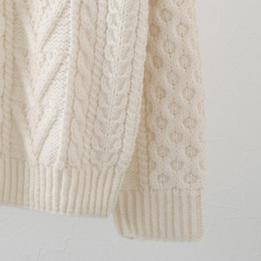 ヴァージンウール】Miami 手編みのセーター ヴァージンウール】Miami