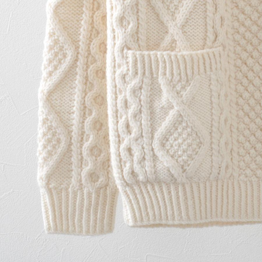 ARAN WOOLLEN MILLS アラン ウーレンミルズ カーディガン ハンドメイド