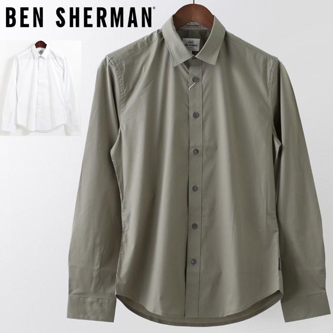 Ben Sherman ベンシャーマン メンズ 長袖シャツ ストレッチ Ben Sherman ベンシャーマン メンズ 長袖シャツ ストレッチ