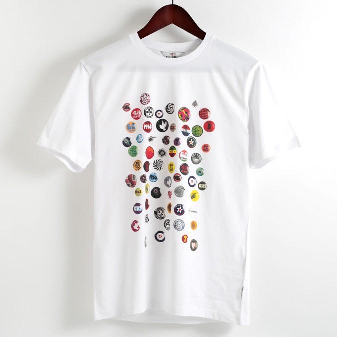 Ben Sherman ベンシャーマン Tシャツ ピンバッジ 3色 メンズ