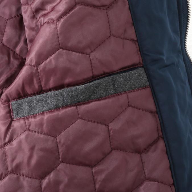 Ben Sherman（ベンシャーマン） ボンバージャケット サテンバッジ ダークネイビー キルティング メンズ プレゼント ギフト ...