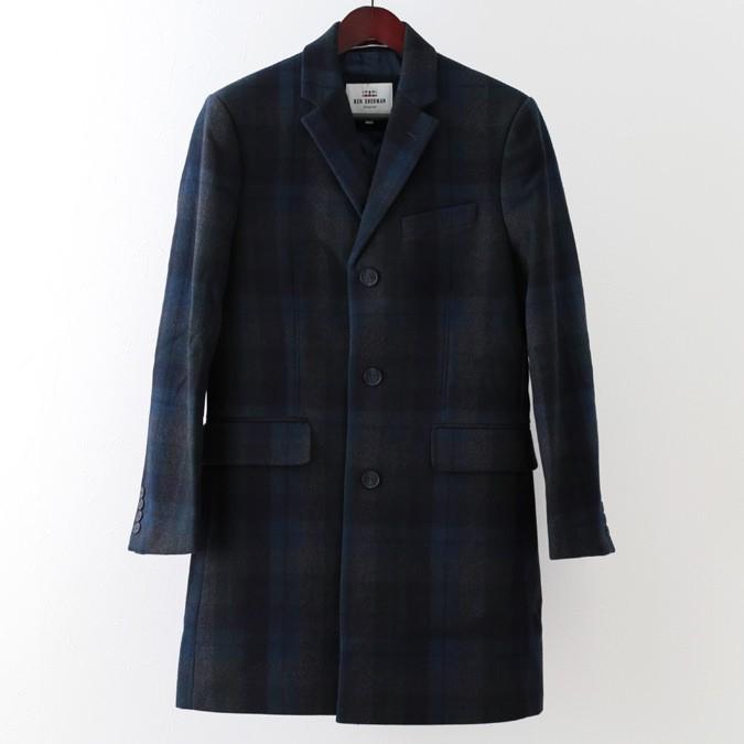 ベンシャーマン Ben Sherman チェスターコート コート チェック ウール ロングコート ダークグリーン メンズ プレゼント ギフト Bendarkgreen クローゼスト 通販 Yahoo ショッピング